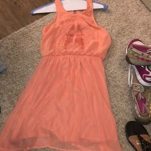 GB coral dress